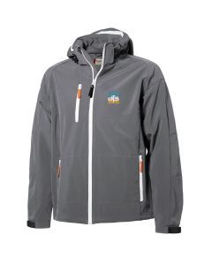 Clique - Serac Stretch Softshell Hooded Full-zip Jacket